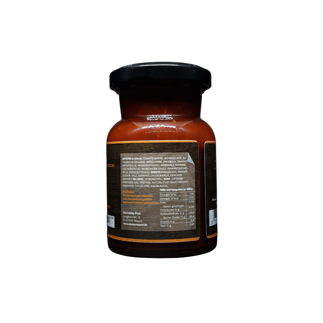 Barbecue Sauce Grill Sauce BBQ Goji.Style // HotChili, SweetSmoky & SmoothOriginal je 175g