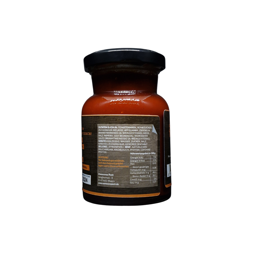 Barbecue Sauce Grill Sauce BBQ Goji.Style // HotChili, SweetSmoky & SmoothOriginal je 175g